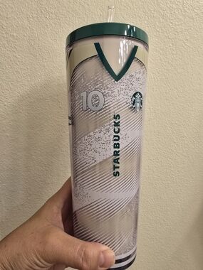 NWT Starbucks 2026 LATAM Soccer Shirt Tumbler, 26 Oz